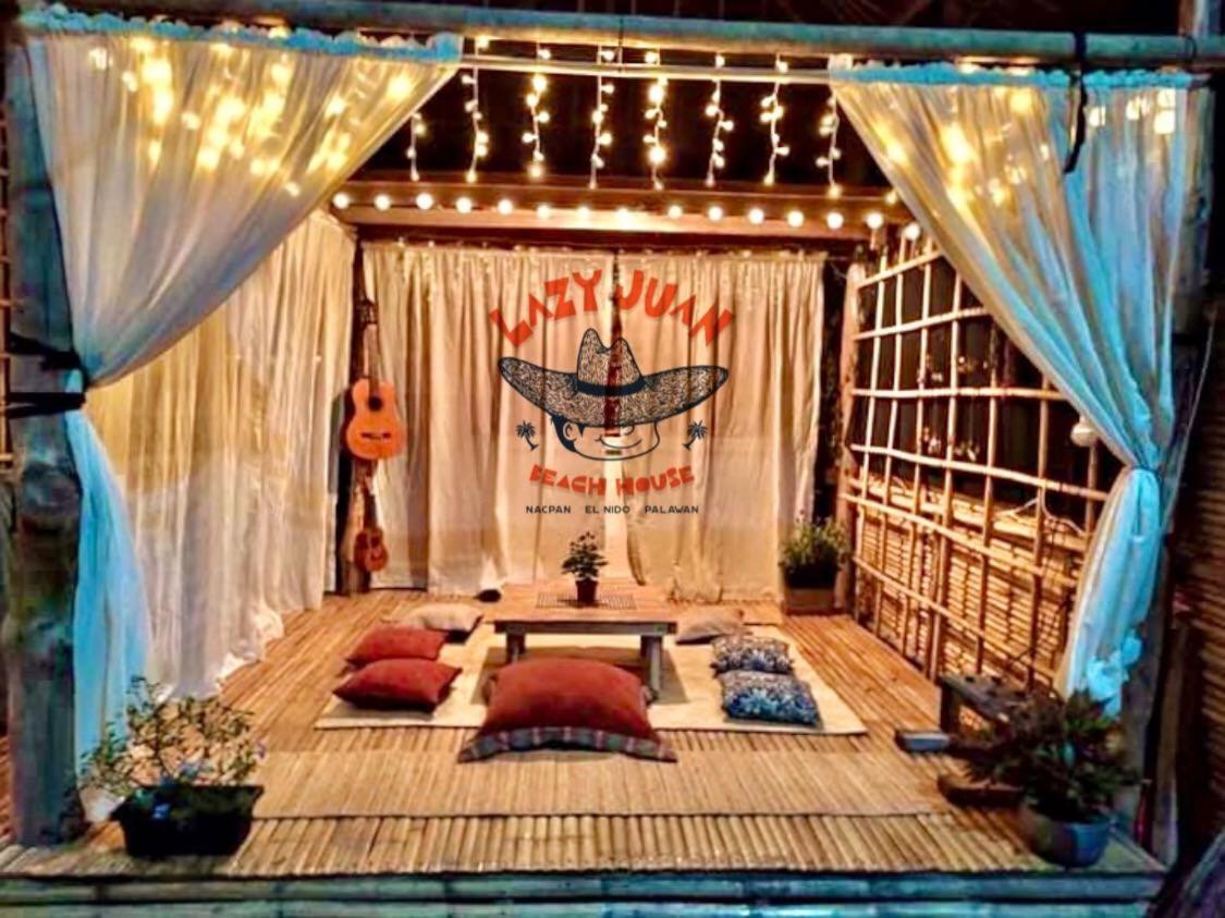 Lazy Juan Beach House Nacpan 엘니도 외부 사진
