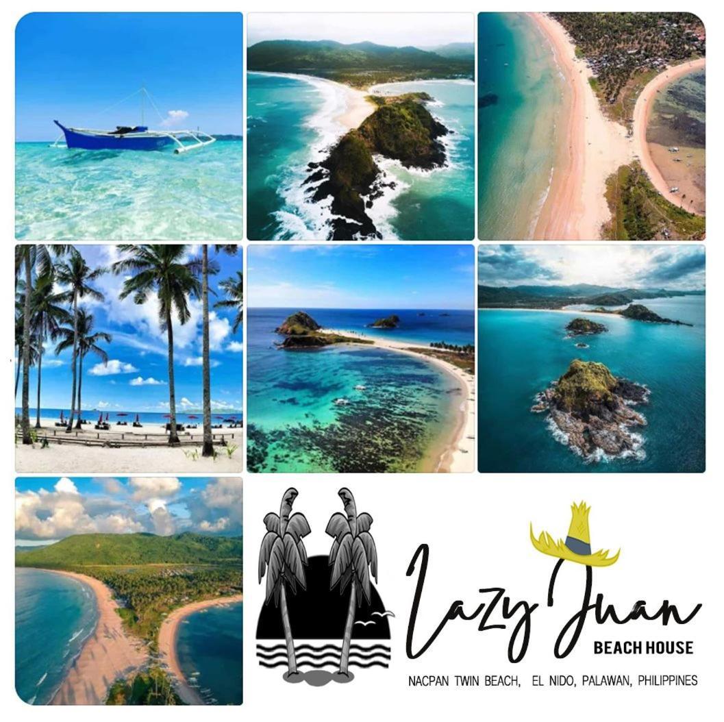 Lazy Juan Beach House Nacpan 엘니도 외부 사진